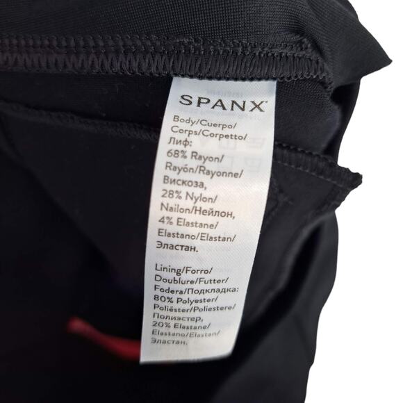 Spanx The Perfect Pant Ankle Back Seam Skinny Black Women's S Small - Picture 5 of 6